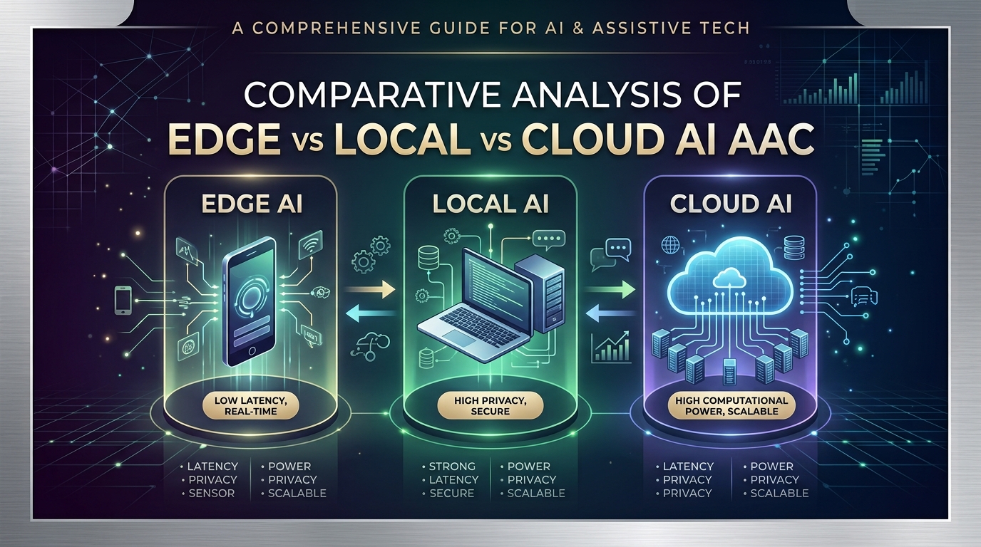 TCP005: Comparative Analysis of Edge vs Local vs Cloud-based AAC